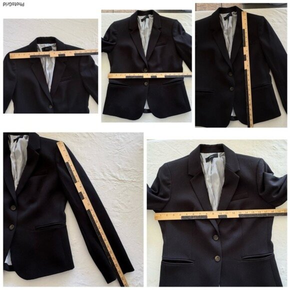 J. Crew Schoolboy Notch Lapel Blazer Black Size Small - Picture 9 of 12